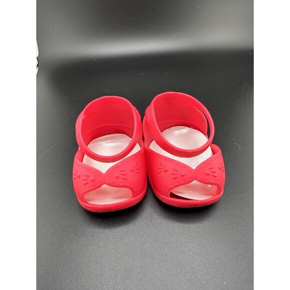 Cabbage Patch Kids Bright Pink Shoes Ankle Straps 2009 OAA Jakks Pacific - Picture 1 of 13